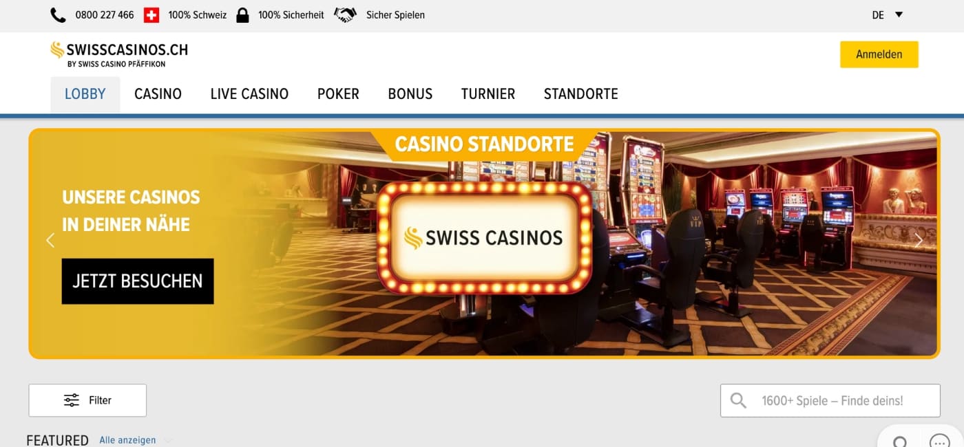 Swisscasinos
